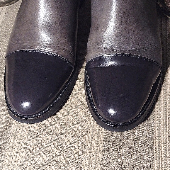 Stelle Monelle Italian Color Block Leather Bootie - Picture 13 of 16